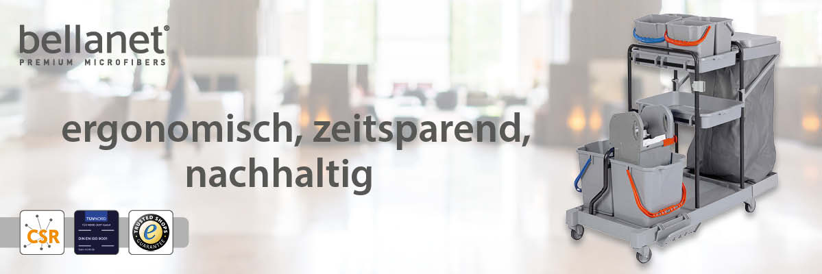 Reinigungswagen für Profis