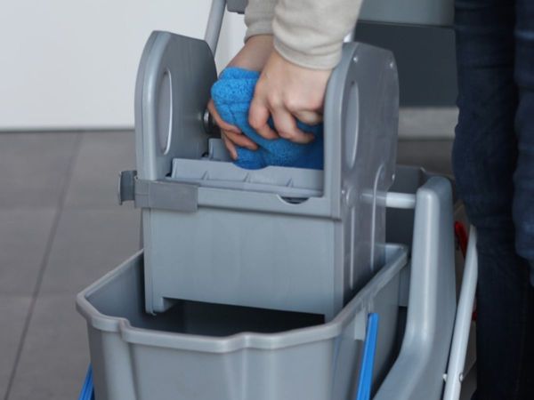 Mopp Presse Reinigungswagen klein