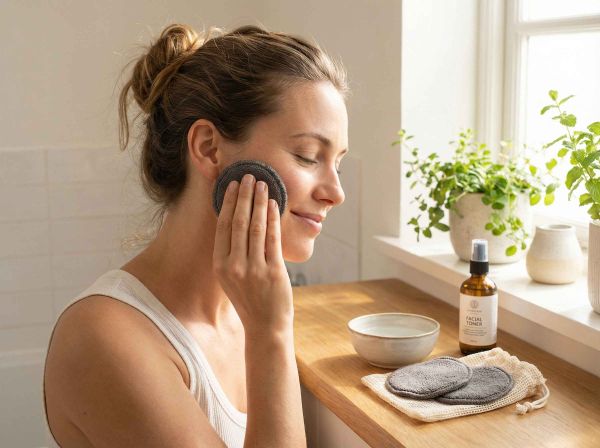 nachhaltige Gesichtsreinigung