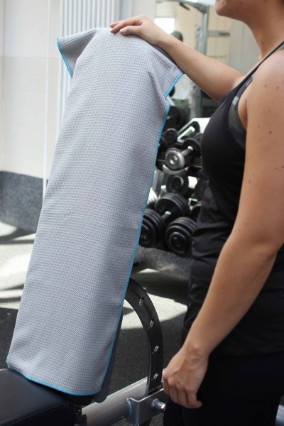 Fitness Handtuch mit festem Umschlag