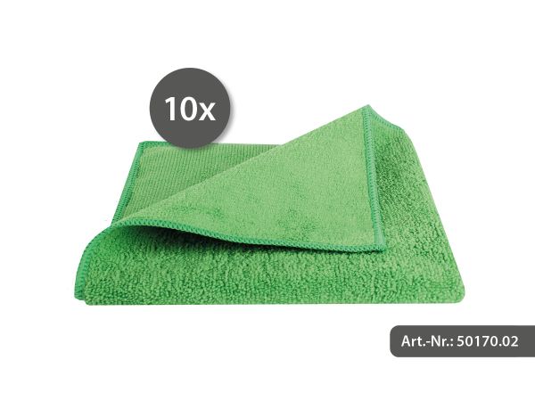 10er Set Micro Star grün