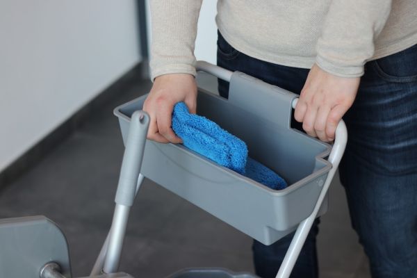 ECO Reinigungswagen klein inkl. Ablagefach