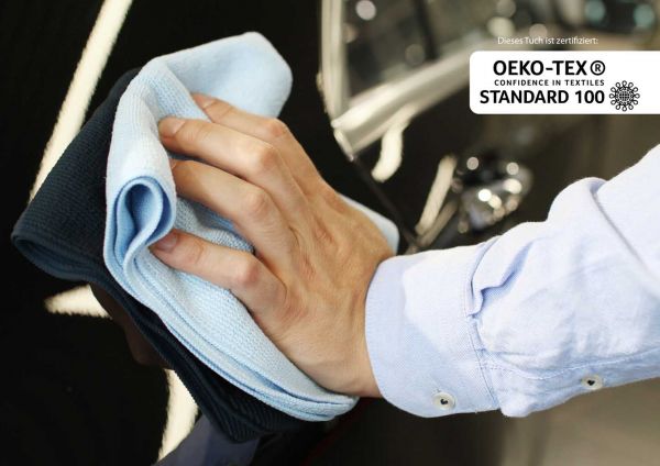 Auto Microfasertuch zertifiziert nach Öko-Tex
