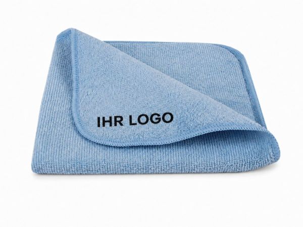 Micro Star Light blau mit Logo bedruckt