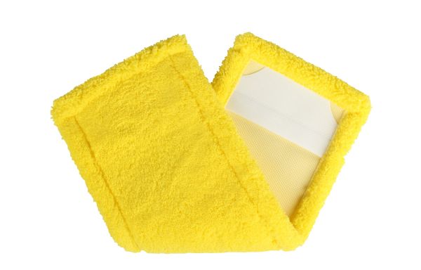 Micro Plüsch Wischmopp gelb