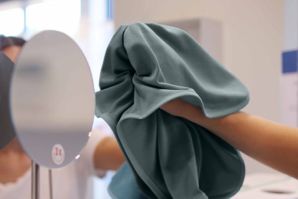 Glastuch für die professionelle Reinigung
