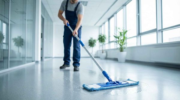 Teleskopstiel blau-silber