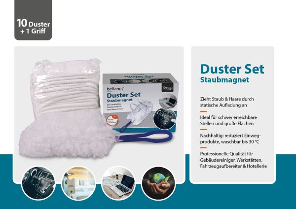 Duster Staubmagnet Set 10 + 1