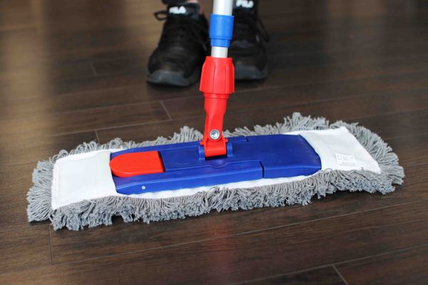 Baumwoll Extra Mopp mit langen und kurzen Fransen