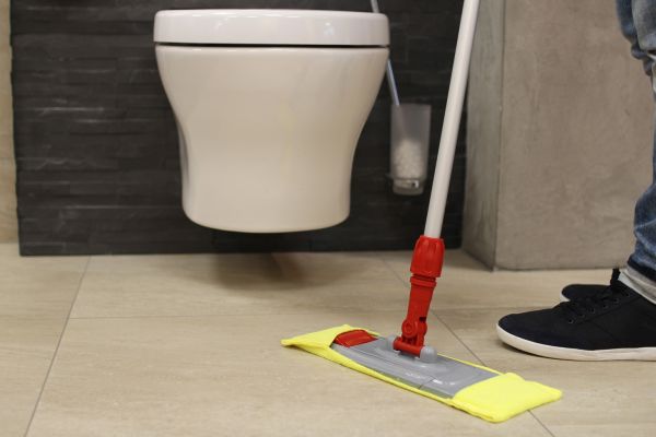 Einwegmop für den Hygienebereich