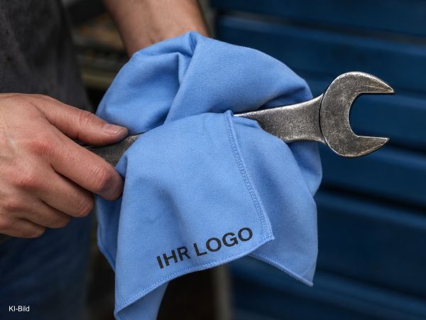 Microfasertuch Micro Favorit mit Logo bedruckt