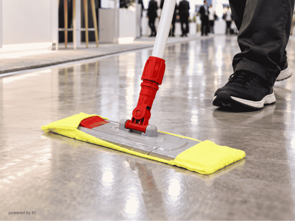 Micro-Schrubb Einwegmopp mit Tasche