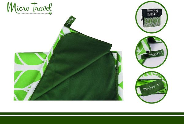 Reisehandtuch mit vielen Extras